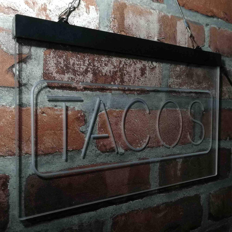 Tacos LED Light Sign - LED Gift Works