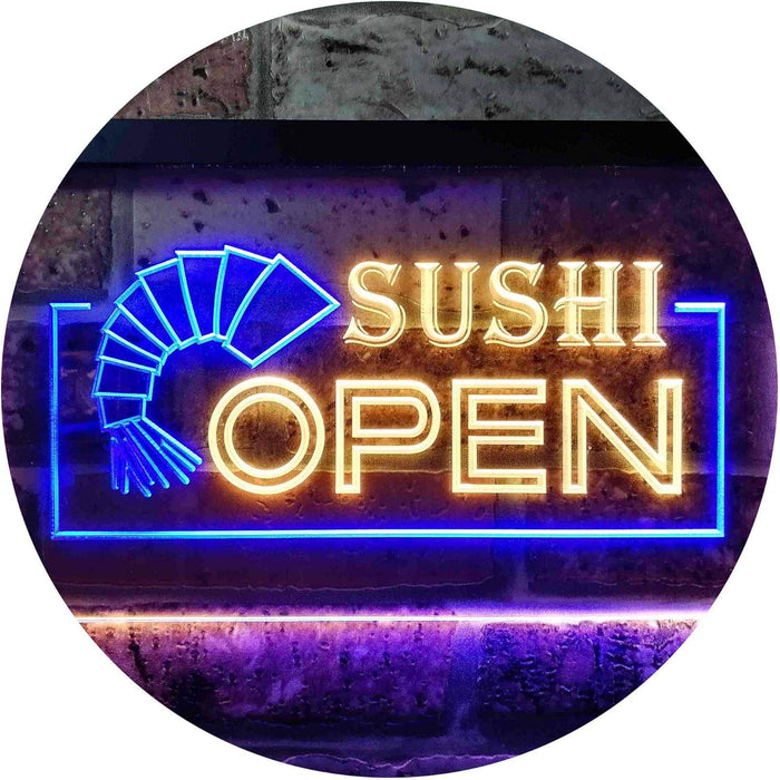 Sushi Open LED Light Sign - Way Up Gifts