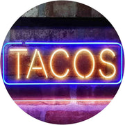 Tacos LED Light Sign - LED Gift Works