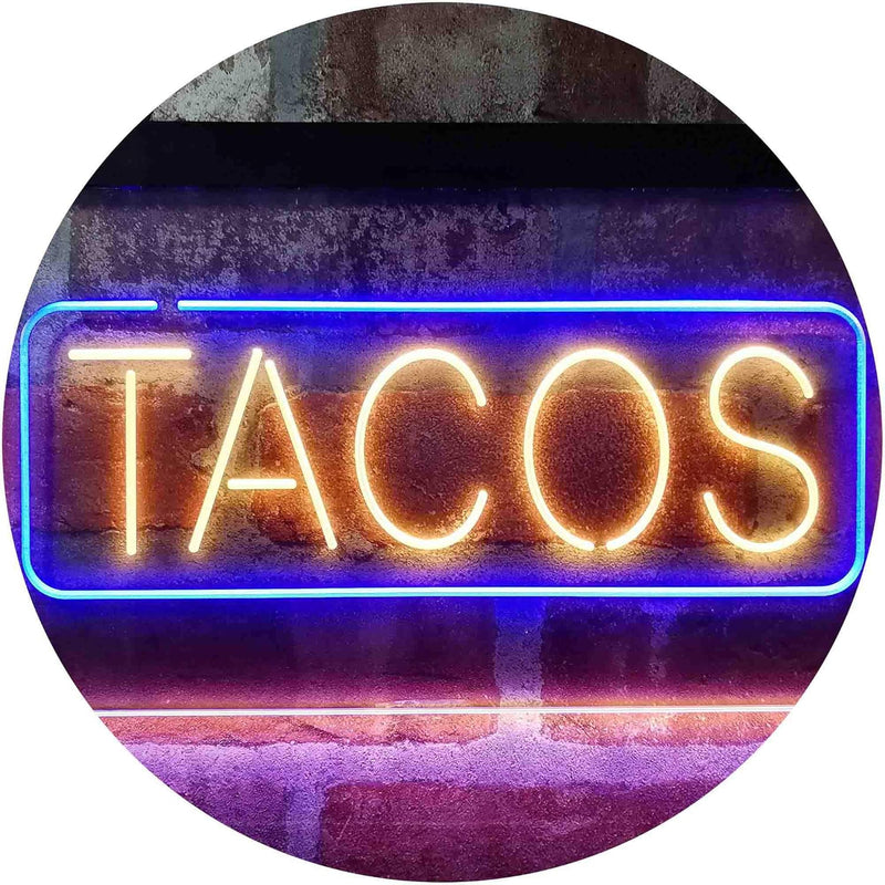 Tacos LED Light Sign - LED Gift Works