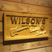 Personalized Guitar Lounge Custom Wood Sign 3D Engraved Wall Plaque - Way Up Gifts