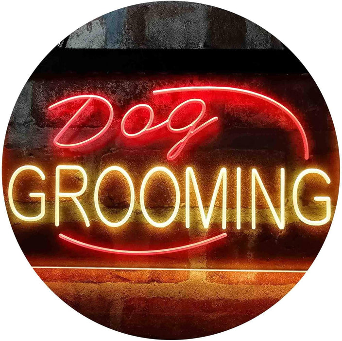Dog Grooming LED Light Sign - Way Up Gifts
