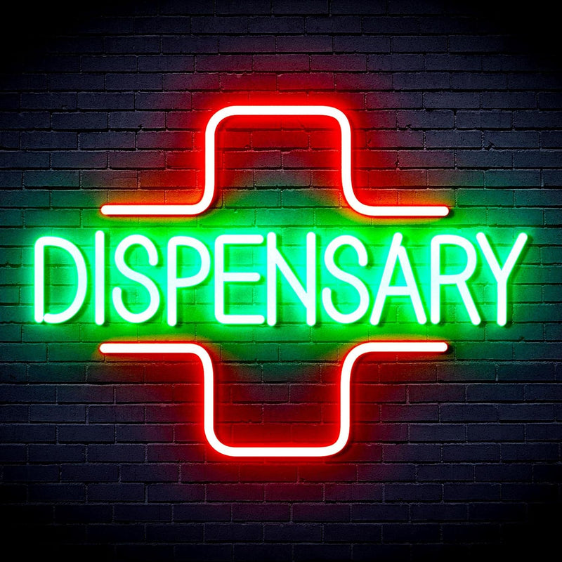 Marijuana Dispensary Flex Silicone LED Sign (Neon-Style, LED Technology) - LED Gift Works