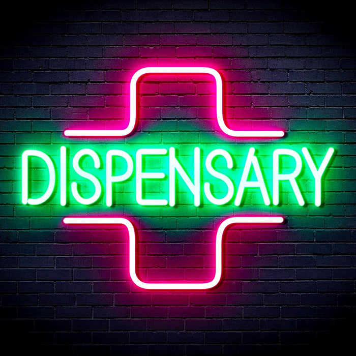 Marijuana Dispensary Flex Silicone LED Sign (Neon-Style, LED Technology) - Way Up Gifts