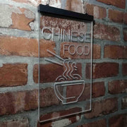 Chinese Food LED Light Sign - LED Gift Works