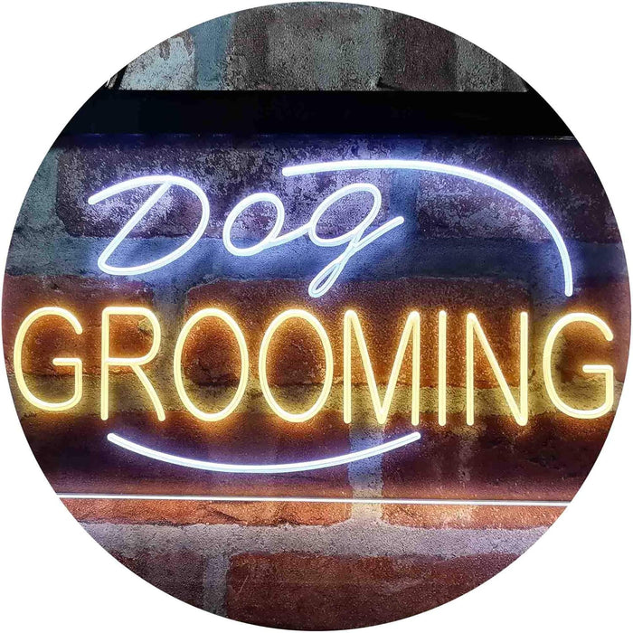 Dog Grooming LED Light Sign - Way Up Gifts