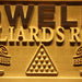Personalized Pool Billiards Room Custom Wood Sign 3D Engraved Wall Plaque - Way Up Gifts