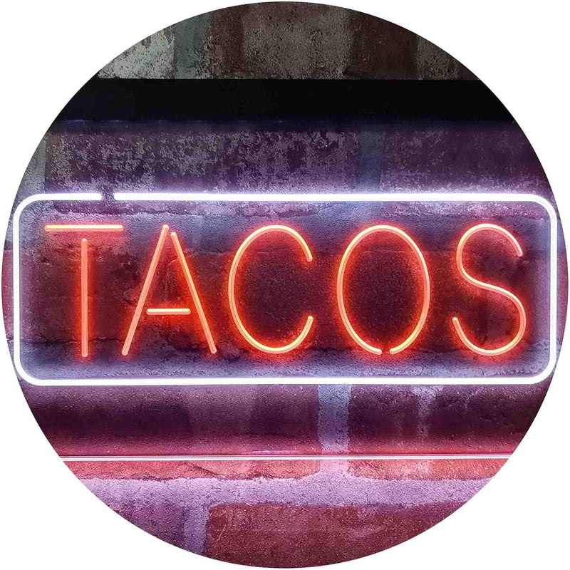 Tacos LED Light Sign - LED Gift Works
