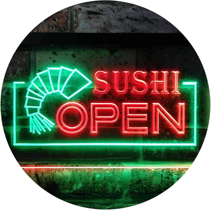Sushi Open LED Light Sign - Way Up Gifts