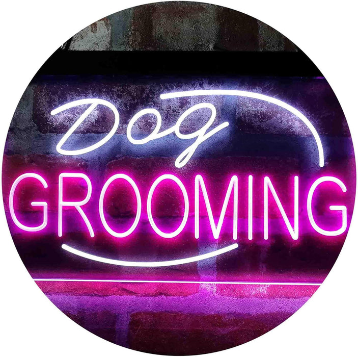 Dog Grooming LED Light Sign - Way Up Gifts
