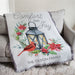 Personalized Comfort & Joy With Cardinal Afghan Throw - Christmas Holiday Blanket - Way Up Gifts