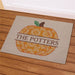 Pumpkin Personalized Doormat - Custom Autumn Welcome Mat - Way Up Gifts