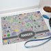 Dog Doodle Personalized Pet Mat - Custom Feeding Rug - Way Up Gifts