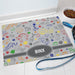 Cat Doodle Personalized Pet Mat - Custom Feeding Rug - Way Up Gifts