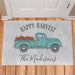 Happy Harvest Personalized Doormat - Custom Fall Welcome Mat - Way Up Gifts