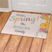 Hello Spring Personalized Doormat - Custom Floral Entry Mat - Way Up Gifts