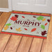 Fall Leaves Personalized Doormat - Custom Autumn Entry Mat - Way Up Gifts