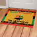 Happy Kwanzaa Personalized Doormat - Custom Holiday Entry Mat - Way Up Gifts