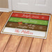 Jingle Bells Personalized Doormat - Custom Holiday Welcome Mat - Way Up Gifts