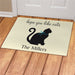 Hope Like Cats Personalized Doormat - Custom Cat Lover Welcome Mat - Way Up Gifts