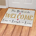 Live, Love, Laugh Personalized Doormat - Custom Family Entry Mat - Way Up Gifts