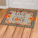 Live Laugh Love Pumpkin Personalized Doormat - Custom Fall Welcome Mat - Way Up Gifts