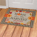 Home for the Harvest Personalized Doormat - Custom Autumn Entry Mat - Way Up Gifts