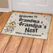 Grandma & Grandpa's Personalized Doormat - Custom Grandparents Entry Mat - Way Up Gifts