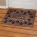 Bearfeet Personalized Welcome Mat - Custom Family Entry Mat - Way Up Gifts