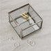 Personalized Last Initial Glass Jewelry Box - Custom Initial Box - Way Up Gifts
