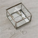 Engraved Cross First Communion Glass Jewelry Box - Custom Gift - Way Up Gifts