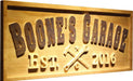 Personalized Work Shop Tools Garage Custom Wood Sign 3D Engraved Wall Plaque - Way Up Gifts