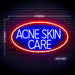Acne Skin Care Ultra-Bright LED Sign with Remote (Neon-Style, LED Technology) - Way Up Gifts