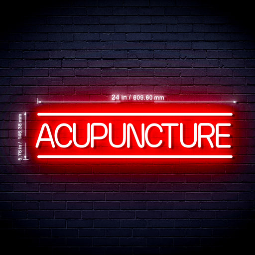 Acupuncture Ultra-Bright LED Sign with Remote (Neon-Style, LED Technology) - Way Up Gifts