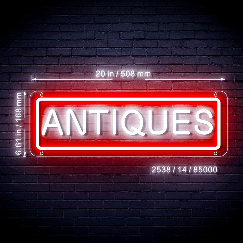Custom 20" Ultra-Bright Neon-Style LED Sign with Remote (Up to 3 Lines/Text Only)