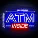 ATM Inside Flex Silicone LED Sign (Neon-Style, LED Technology) - Way Up Gifts