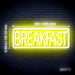 16" Diner Breakfast Flex Silicone LED Sign (Neon-Style, LED Technology) - Way Up Gifts