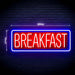 Diner Breakfast Ultra-Bright LED Sign with Remote (Neon-Style, LED Technology) - Way Up Gifts
