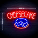 Bakery Cheesecake Ultra-Bright LED Sign with Remote (Neon-Style, LED Technology) - Way Up Gifts
