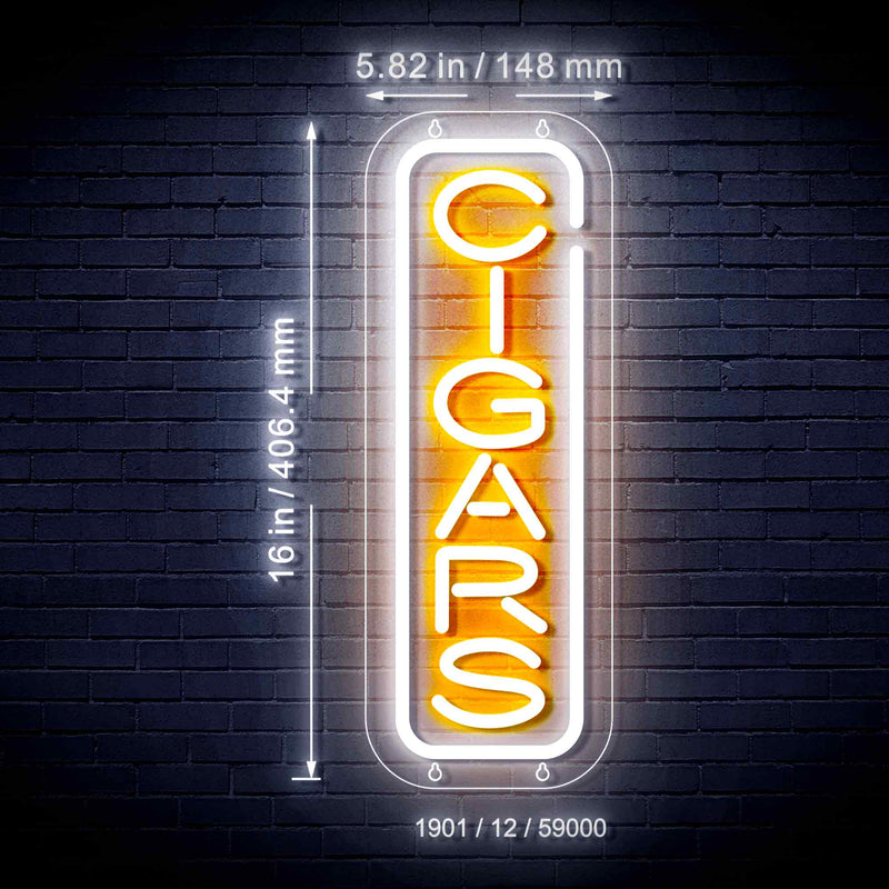 Vertical Cigars Flex Silicone LED Sign (Neon-Style, LED Technology) - LED Gift Works