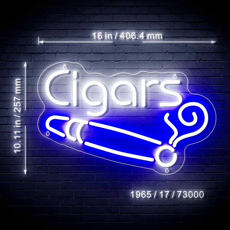 Cigars Flex Silicone LED Sign (Neon-Style, LED Technology) - LED Gift Works