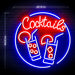 Cocktails Ultra-Bright LED Sign with Remote (Neon-Style, LED Technology) - Way Up Gifts