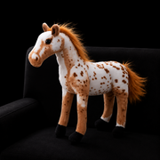 Big Lifelike Horse Stuffed Animal Realistic Plush Toy - LED Gift Works