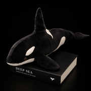 Giant Stuffed Animal Killer Whale Orca Plush Toy - LED Gift Works