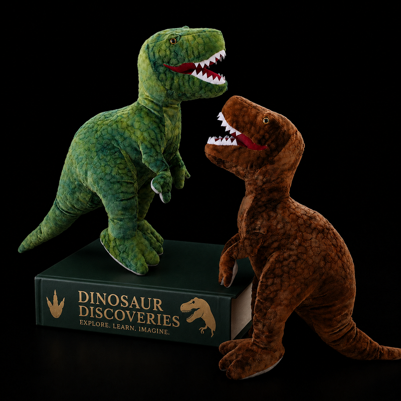 Big Stuffed Dinosaur Plush Animal - LED Gift Works