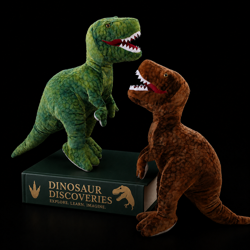 Big Stuffed Dinosaur Plush Animal - LED Gift Works