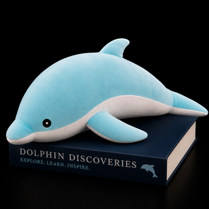 Giant Dolphin Stuffed Animal - LED Gift Works