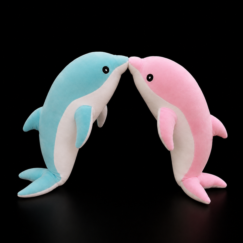Giant Dolphin Stuffed Animal - LED Gift Works