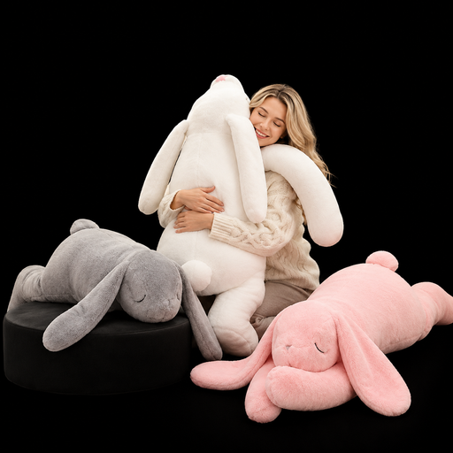 Giant Stuffed Animal Bunny Rabbit - LED Gift Works