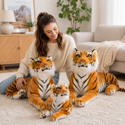 Big Stuffed Animal Bengal Tiger Plush Toy - LED Gift Works